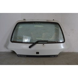 Portellone bagagliaio posteriore Renault Clio I RT Dal 1990 al 1998 bianco  1655976356140