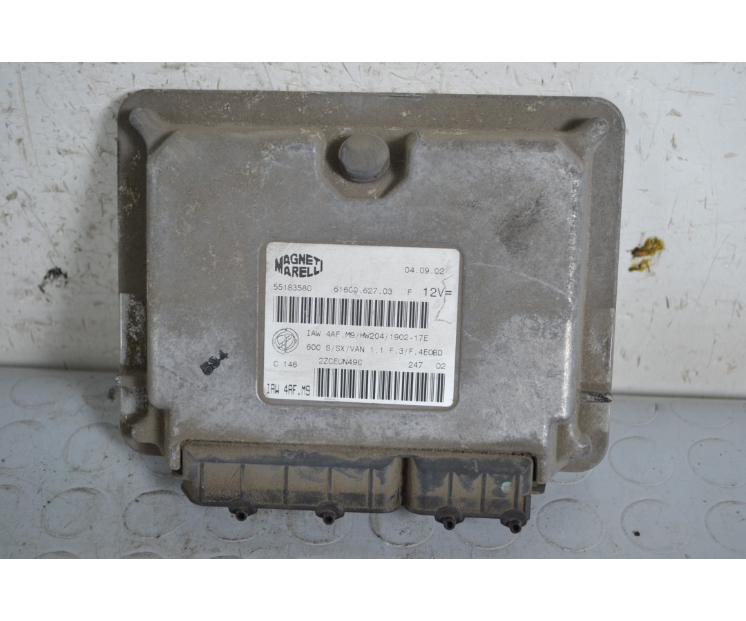 Centralina ECU Fiat Seicento 1.1 dal 2000 al 2010 Cod 55183580  1657115343530