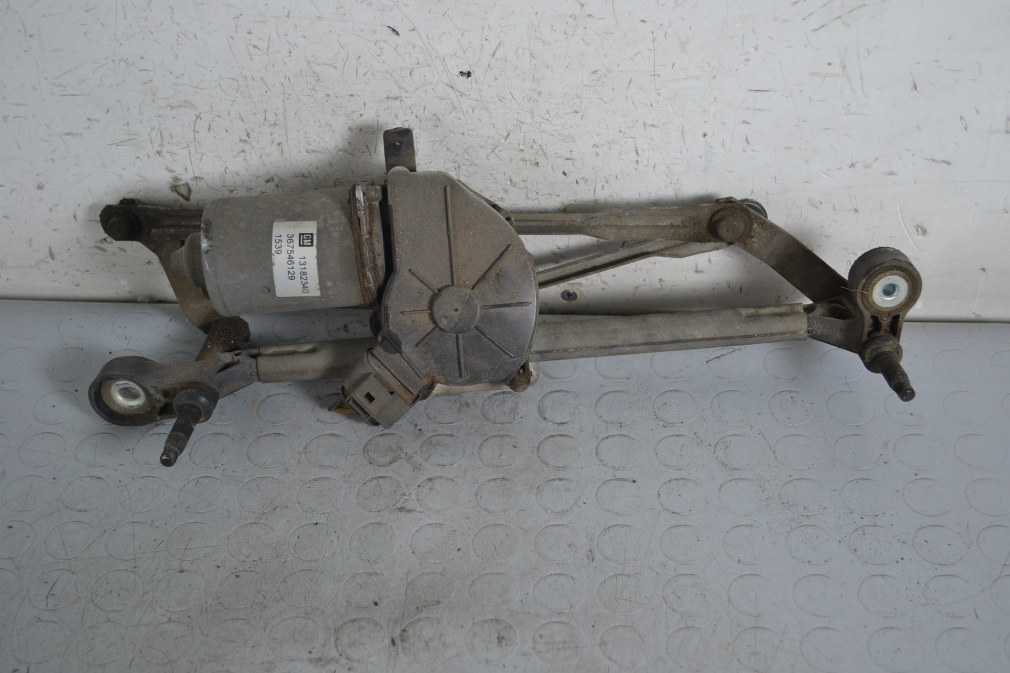 Motorino Tergicristalli Anteriore Opel Corsa D dal 2006 al 2014 Cod 13182340  1657183620953