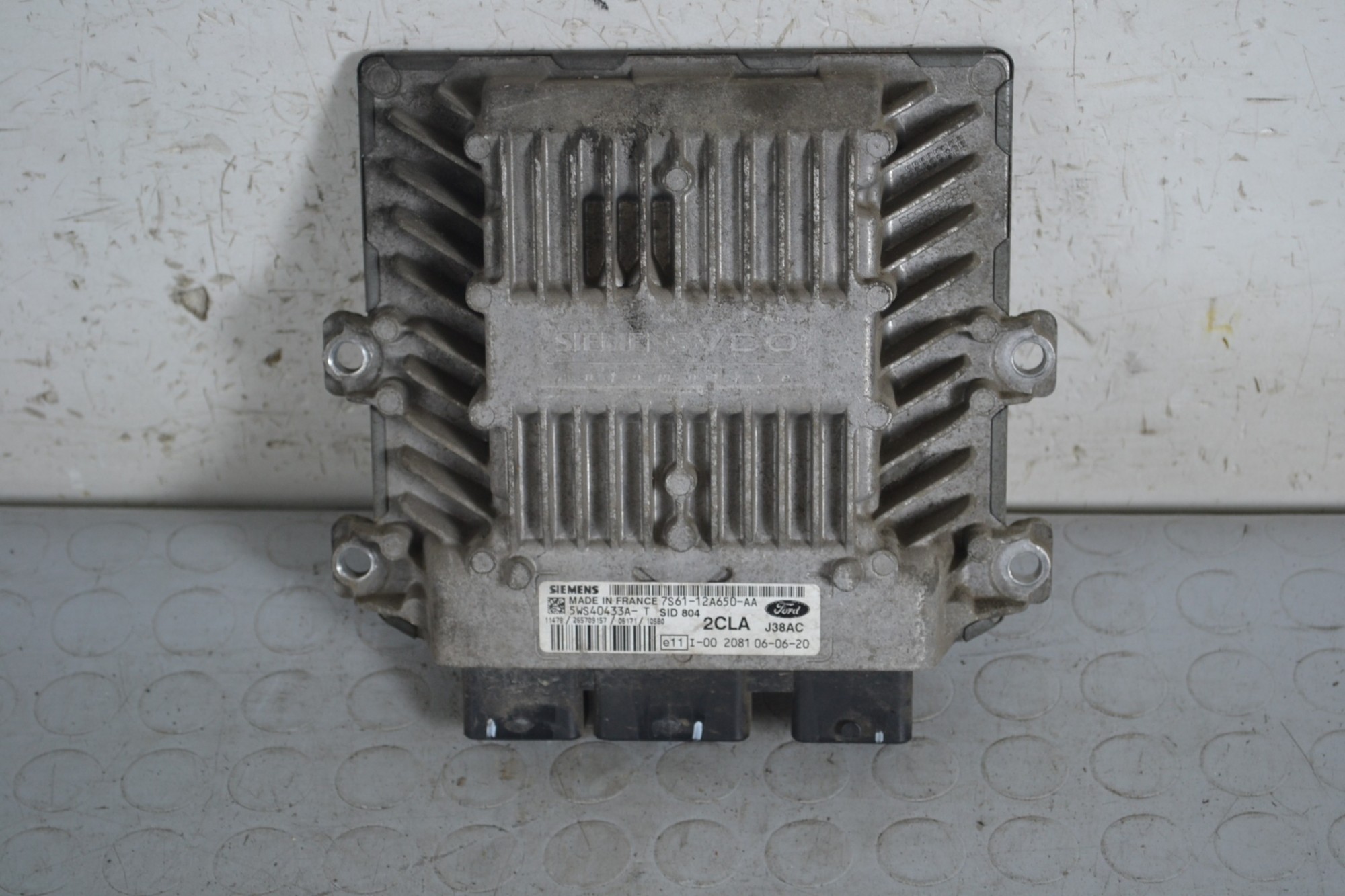 Centralina ECU Ford Fiesta V dal 2002 al 2008 Cod 7s61-12a650-aa  1657292756512