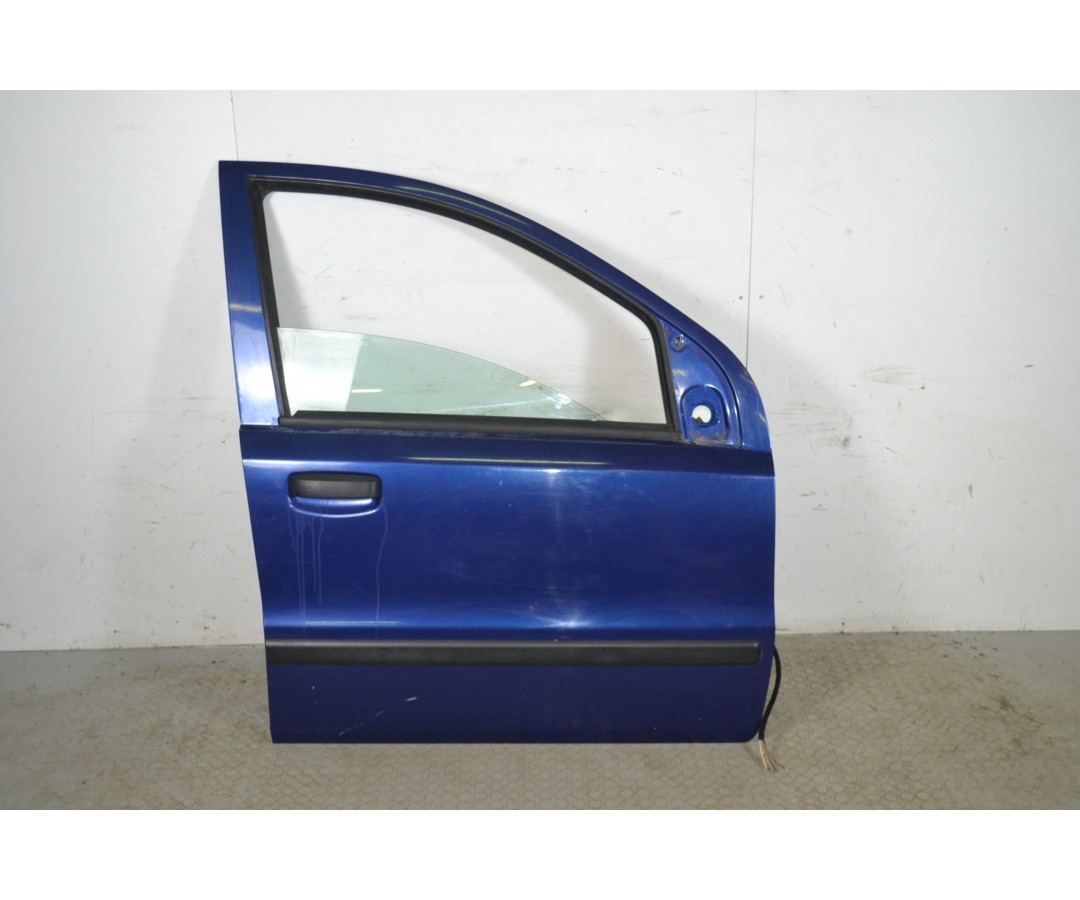 Portiera sportello anteriore DX Fiat Panda Dal 2003 al 2012 Blu  1657532497465