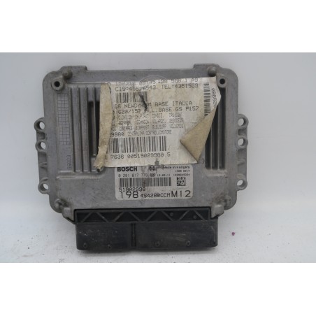 Centralina ECU Fiat Bravo Dal 2007 al 2014 Cod 51902998/ 0281017779  1658733265242