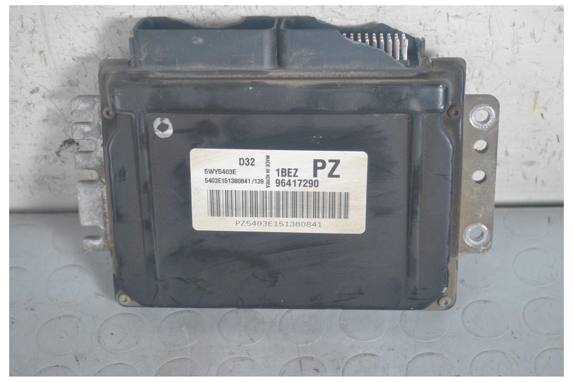 Centralina ECU Chevrolet Matiz dal 2005 al 2010 Cod 96417290  1658754609568