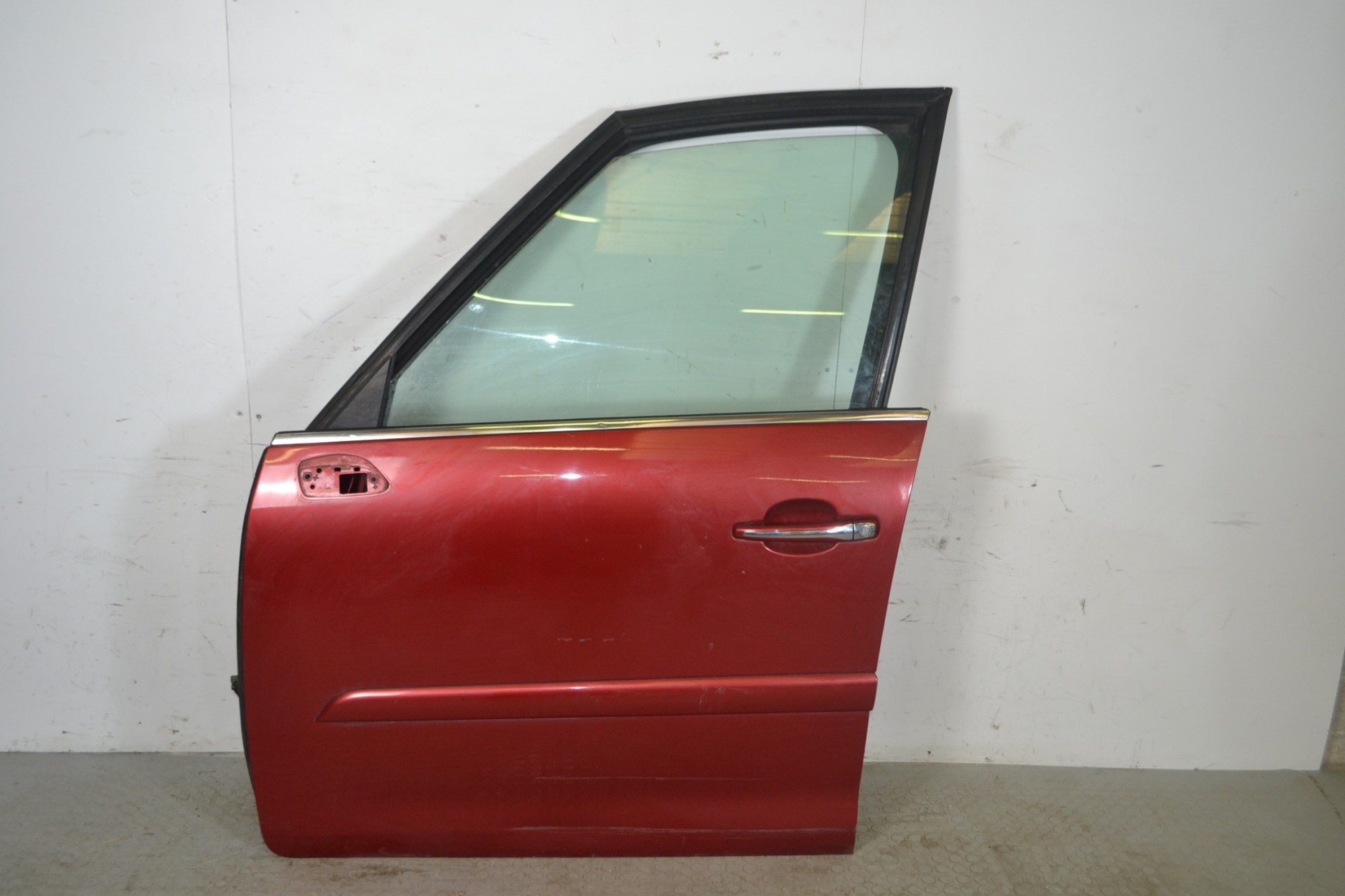 Portiera sportello anteriore SX Citroen C4 Grand Picasso Dal 2006 al 2013 rosso  1658842864367