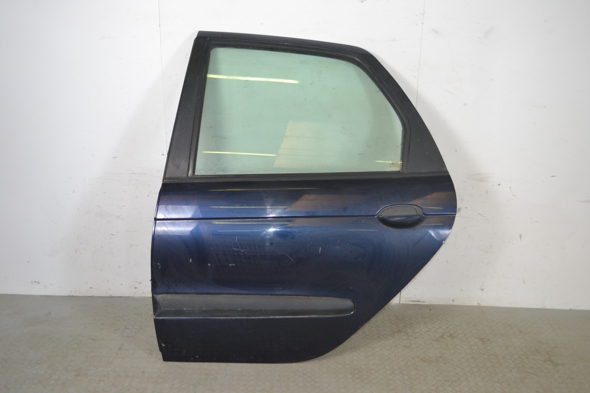 Portiera sportello posteriore SX Renault Scenic I Dal 1999 al 2003 Colore blu  1658845196731