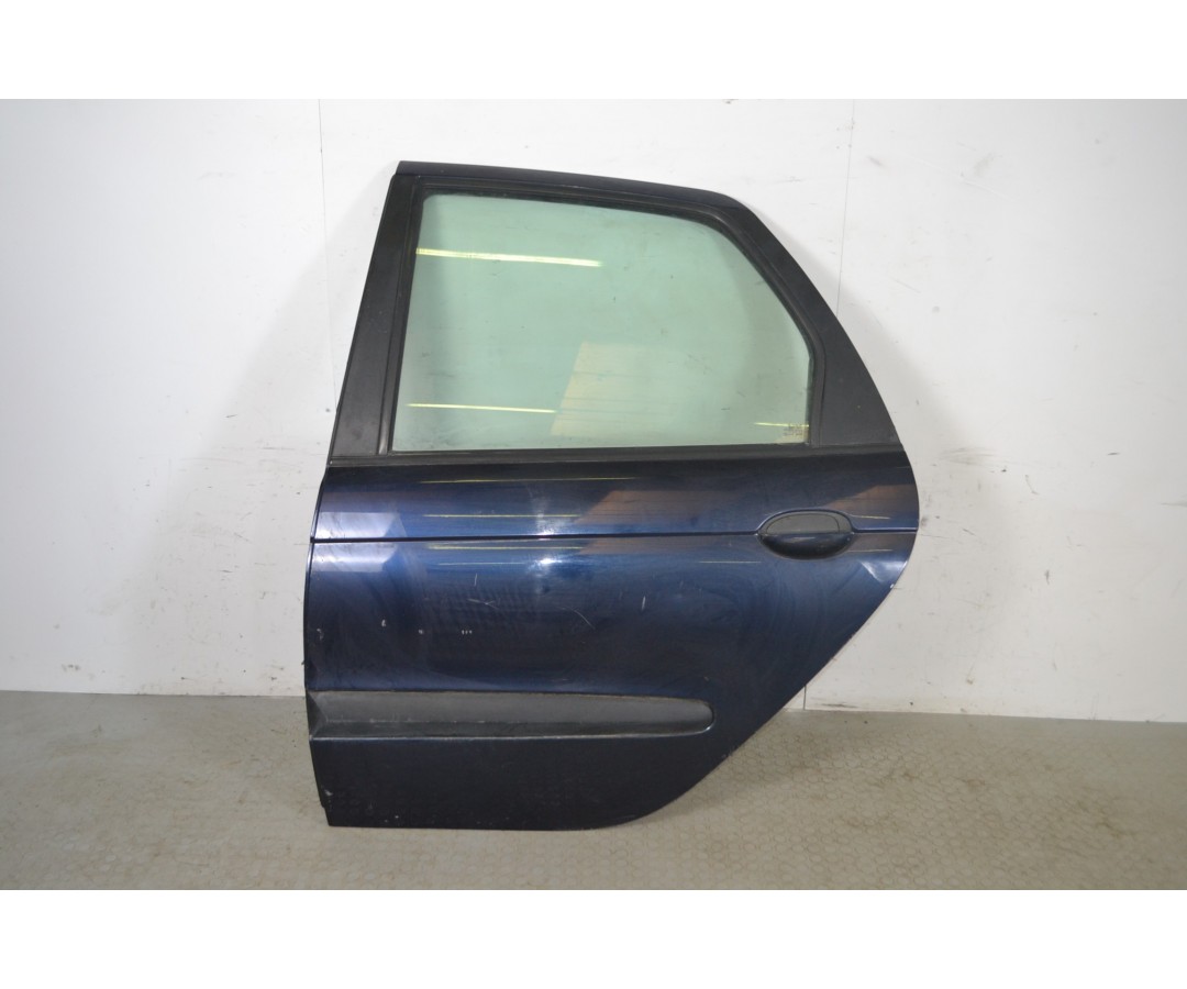 Portiera sportello posteriore SX Renault Scenic I Dal 1999 al 2003 Colore blu  1658845196731