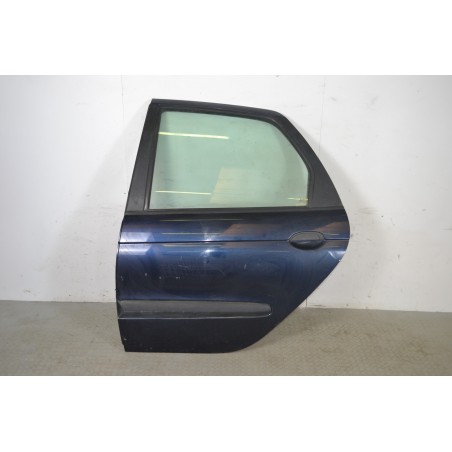 Portiera sportello posteriore SX Renault Scenic I Dal 1999 al 2003 Colore blu  1658845196731