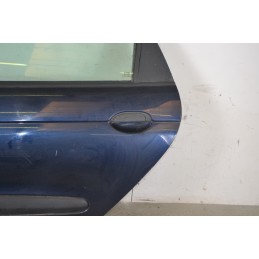 Portiera sportello posteriore SX Renault Scenic I Dal 1999 al 2003 Colore blu  1658845196731