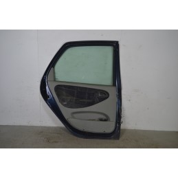 Portiera sportello posteriore SX Renault Scenic I Dal 1999 al 2003 Colore blu  1658845196731