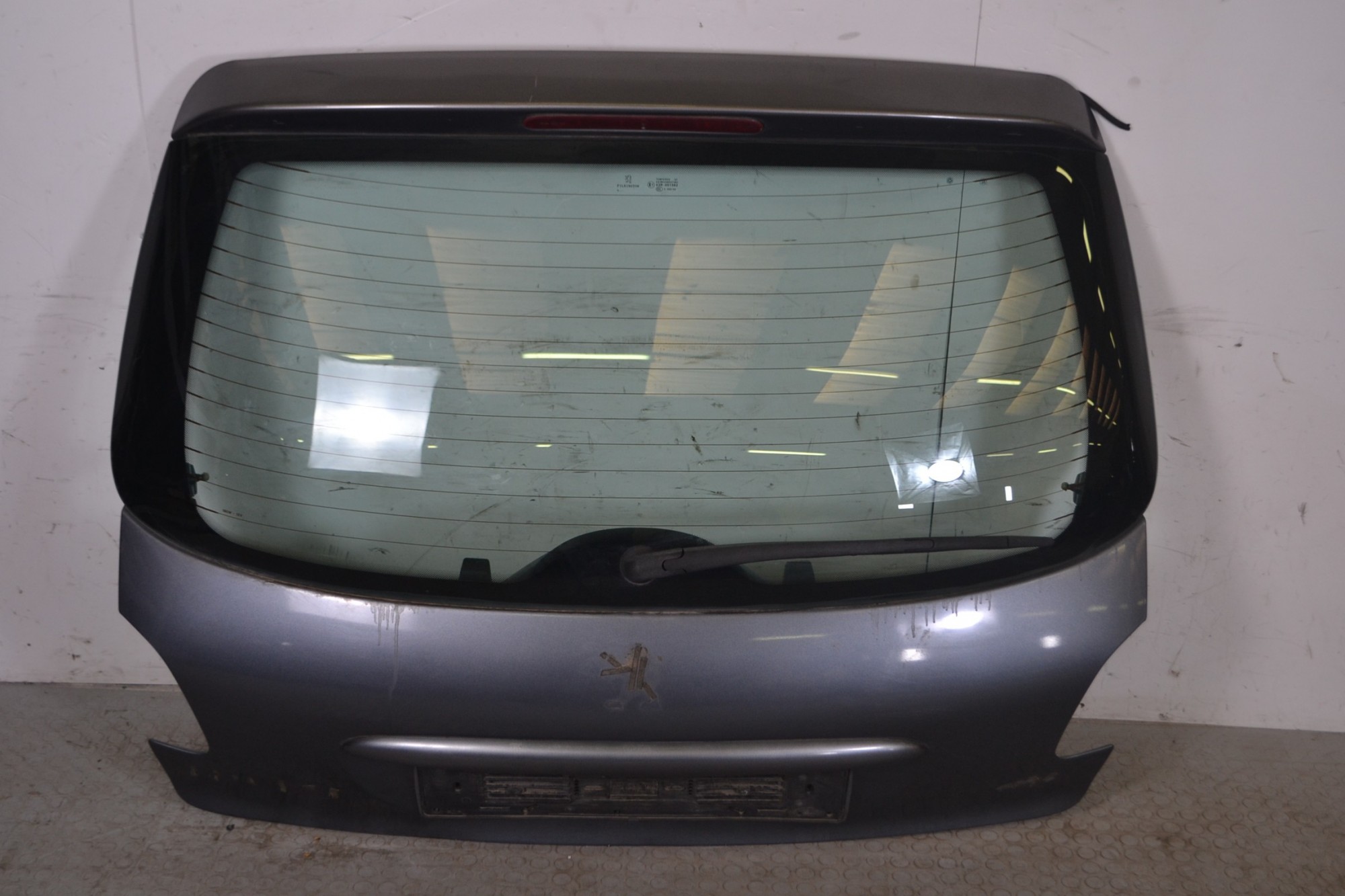 Portellone bagagliaio posteriore Peugeot 206 Plus Dal 2009 al 2012 Grigio  1658846217879