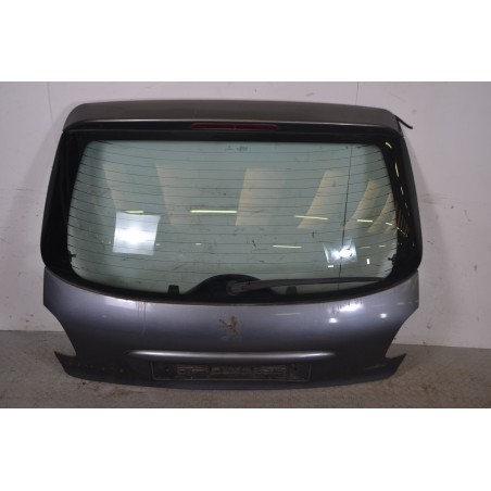 Portellone bagagliaio posteriore Peugeot 206 Plus Dal 2009 al 2012 Grigio  1658846217879