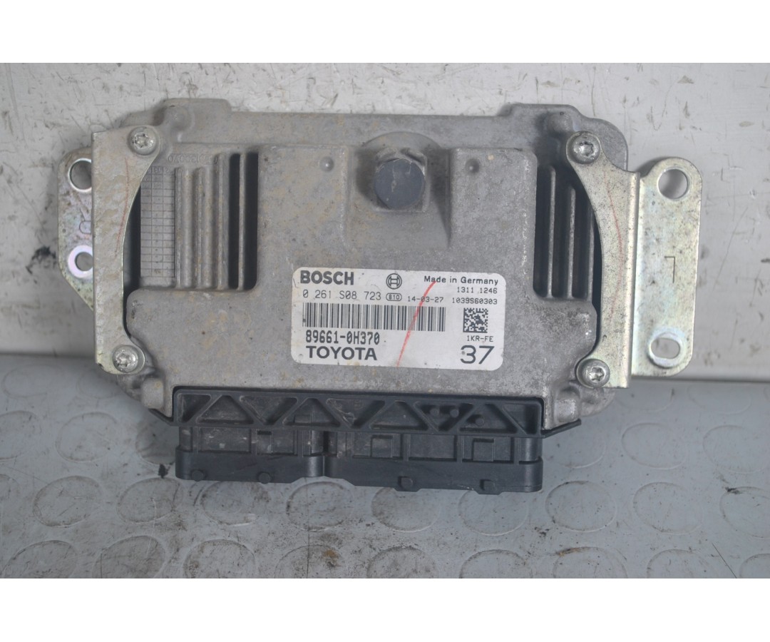 Centralina ECU Peugeot 107 dal 2005 al 2014 Cod 89661-0h370  1658992687977