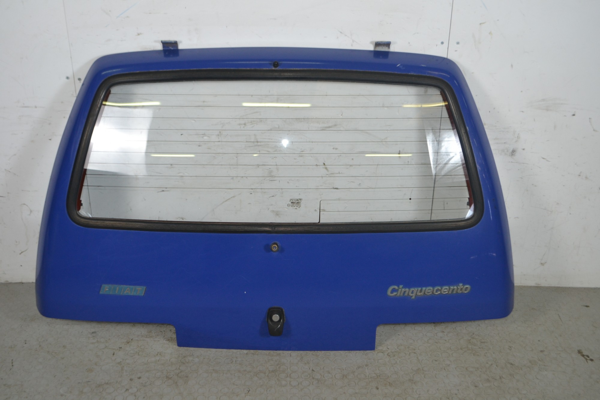 Portellone bagagliaio posteriore Fiat Cinquecento Dal 1991 al 1998 Blu  1662389898174