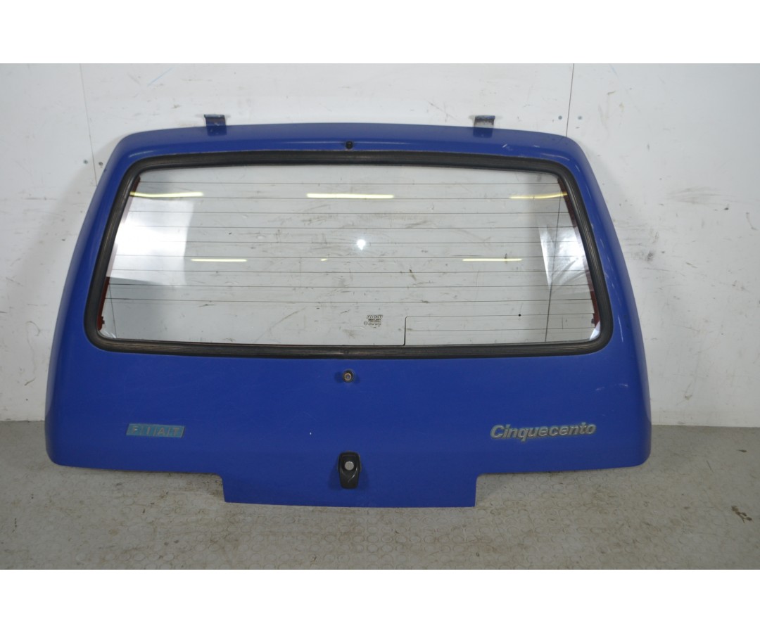 Portellone bagagliaio posteriore Fiat Cinquecento Dal 1991 al 1998 Blu  1662389898174