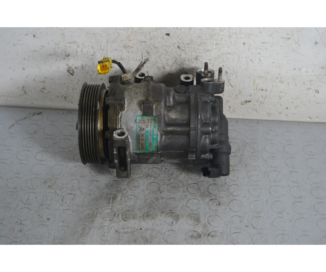 Compressore AC Peugeot 407 Dal 2004 al 2008 Cod 9648138980  1664520447562