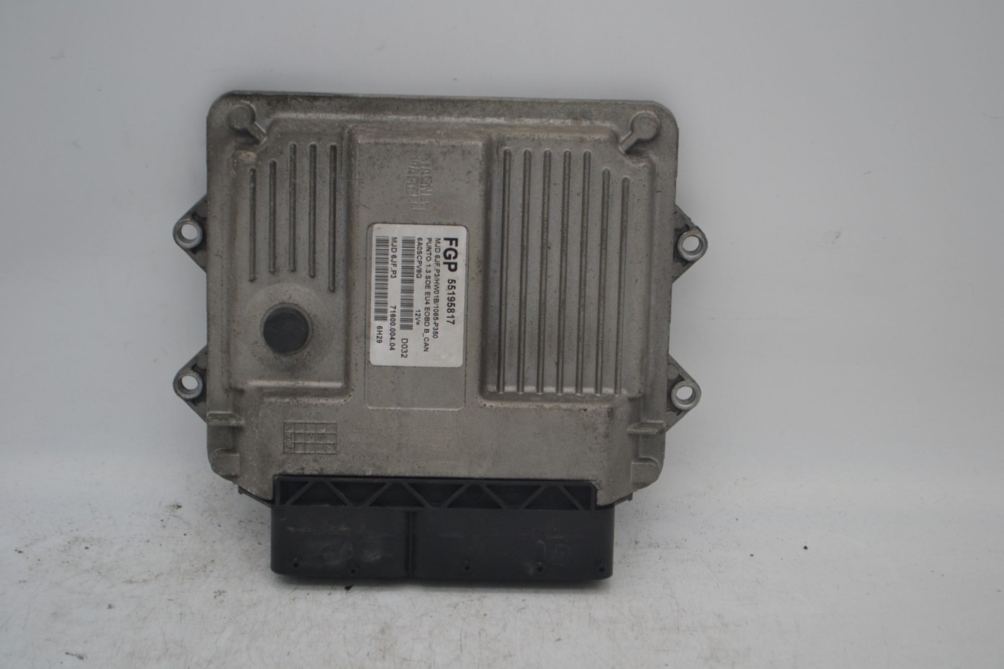 Centralina ECU Fiat Grande Punto 1.3 MTJ dal 2005 al 2018 Cod 55195817  1664962030100