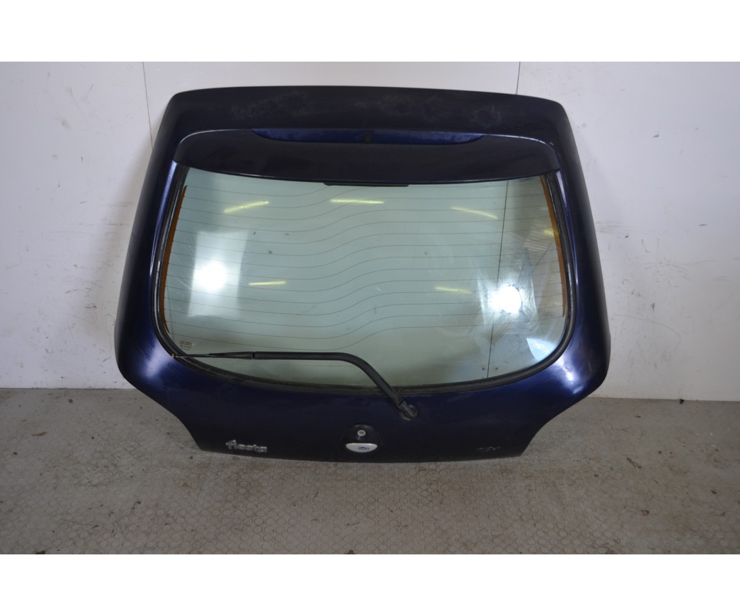 Portellone bagagliaio posteriore Ford Fiesta IV Dal 1995 al 2002 Blu  1665133979747