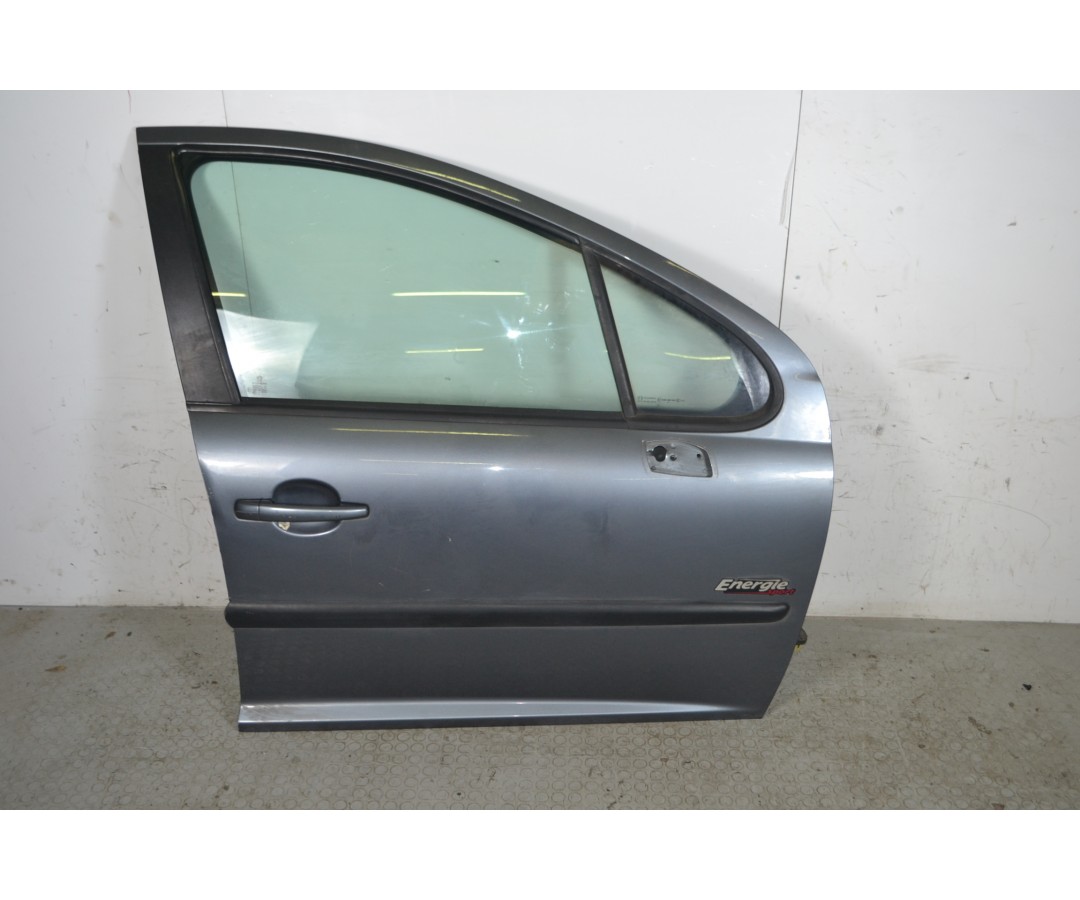 Portiera sportello anteriore DX Peugeot 207 Dal 2006 al 2015 Grigio  1665565332172