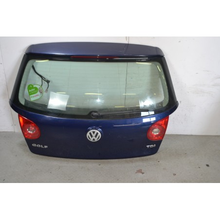 Portellone bagagliaio posteriore Volkswagen Golf V3 Dal 2003 al 2008 Blu  1667898223974