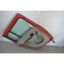 Portiera sportello posteriore SX Renault Modus Dal 2004 al 2013 Rosso  1667905267304