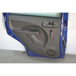 Portiera sportello posteriore SX Fiat Panda 169 Dal 2003 al 2012 Colore blu  1667907002828