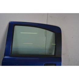 Portiera sportello posteriore SX Fiat Panda 169 Dal 2003 al 2012 Colore blu  1667907002828