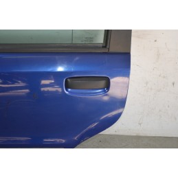 Portiera sportello posteriore SX Fiat Panda 169 Dal 2003 al 2012 Colore blu  1667907002828