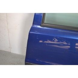 Portiera sportello posteriore SX Fiat Panda 169 Dal 2003 al 2012 Colore blu  1667907002828