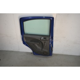 Portiera sportello posteriore SX Fiat Panda 169 Dal 2003 al 2012 Colore blu  1667907002828