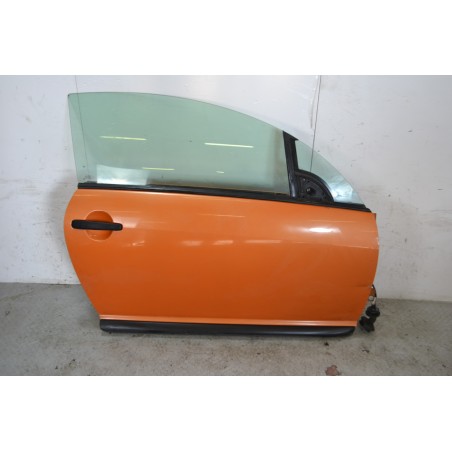 Portiera sportello destro DX Citroen C3 Pluriel Dal 2003 al 2010 Colore arancione  1669276886375