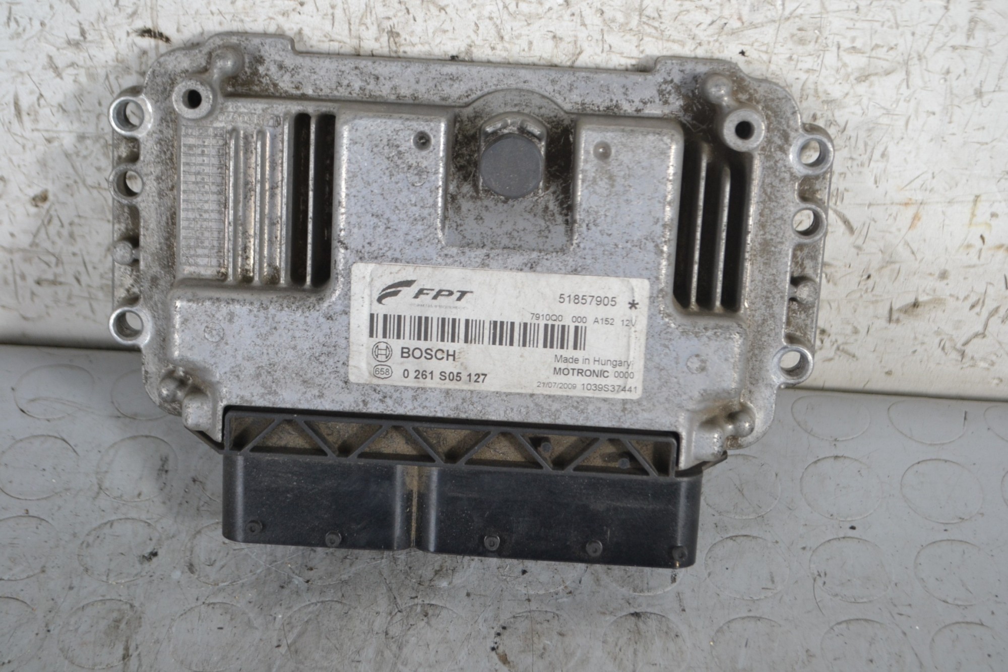 Centralina ECU Fiat/ Lancia/ Alfa Romeo 1.4 Cod 51857905 Cod 0261s05127  1670585345460