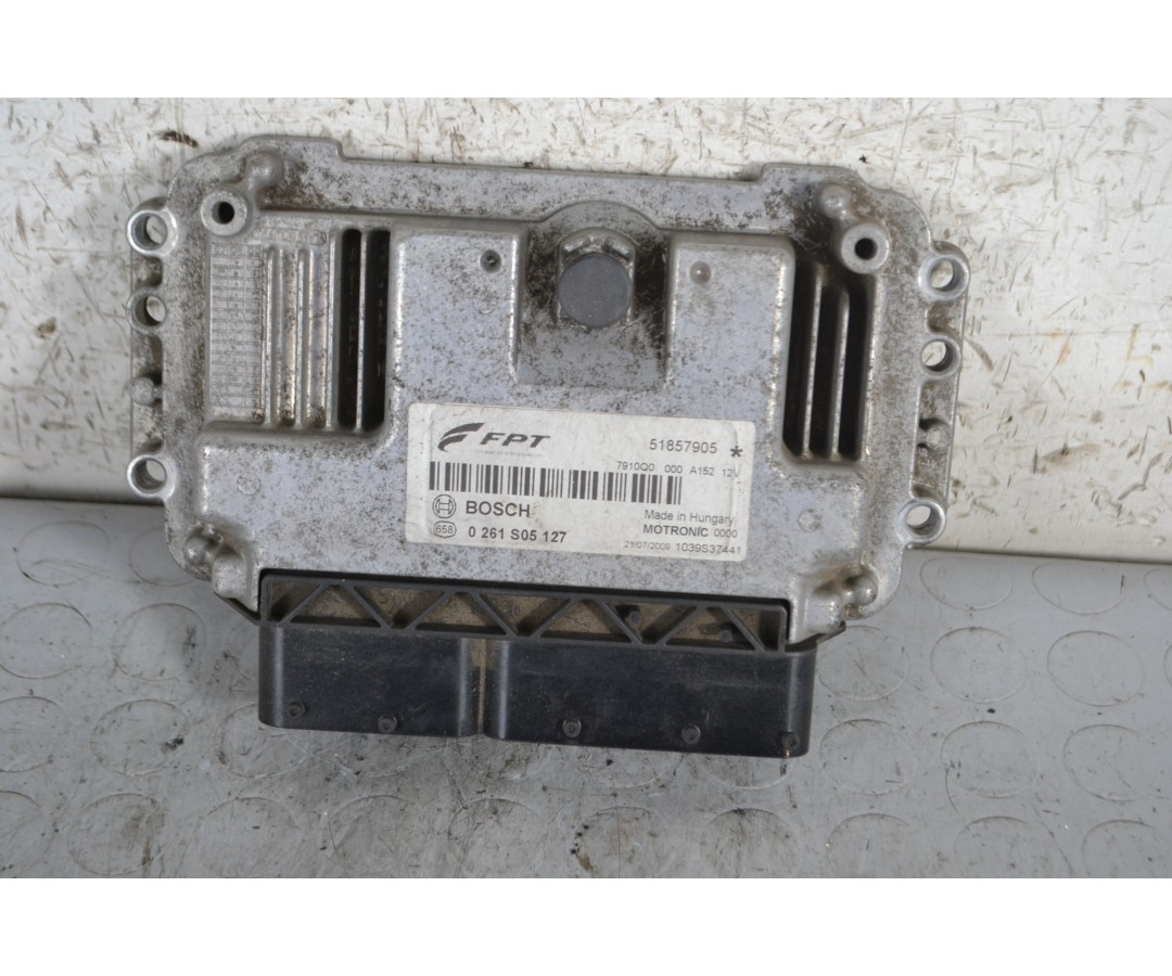 Centralina ECU Fiat/ Lancia/ Alfa Romeo 1.4 Cod 51857905 Cod 0261s05127  1670585345460