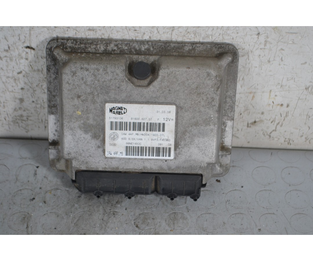 Centralina ECU Fiat Seicento 1.1 dal 2000 al 2010 Cod 51793106  1670600512266