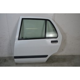 Portiera sportello posteriore SX Renault Clio I Dal 1990 al 1998 Colore bianco  1657008512630