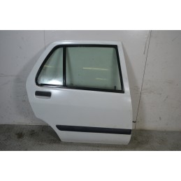 Portiera sportello posteriore DX Renault Clio I Dal 1990 al 1998 Colore Bianco  1671012196013