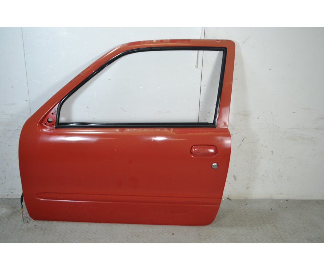 Portiera sportello sinistro SX Fiat Seicento Dal 1998 al 2010 Colore rosso