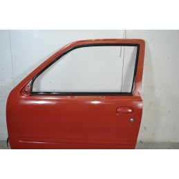 Portiera sportello sinistro SX Fiat Seicento Dal 1998 al 2010 Colore rosso  1671624000388