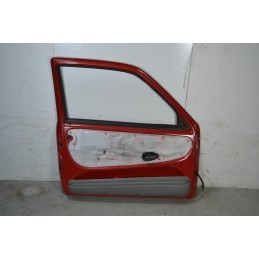 Portiera sportello sinistro SX Fiat Seicento Dal 1998 al 2010 Colore rosso  1671624000388