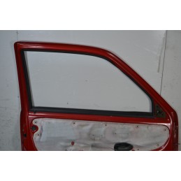 Portiera sportello sinistro SX Fiat Seicento Dal 1998 al 2010 Colore rosso  1671624000388