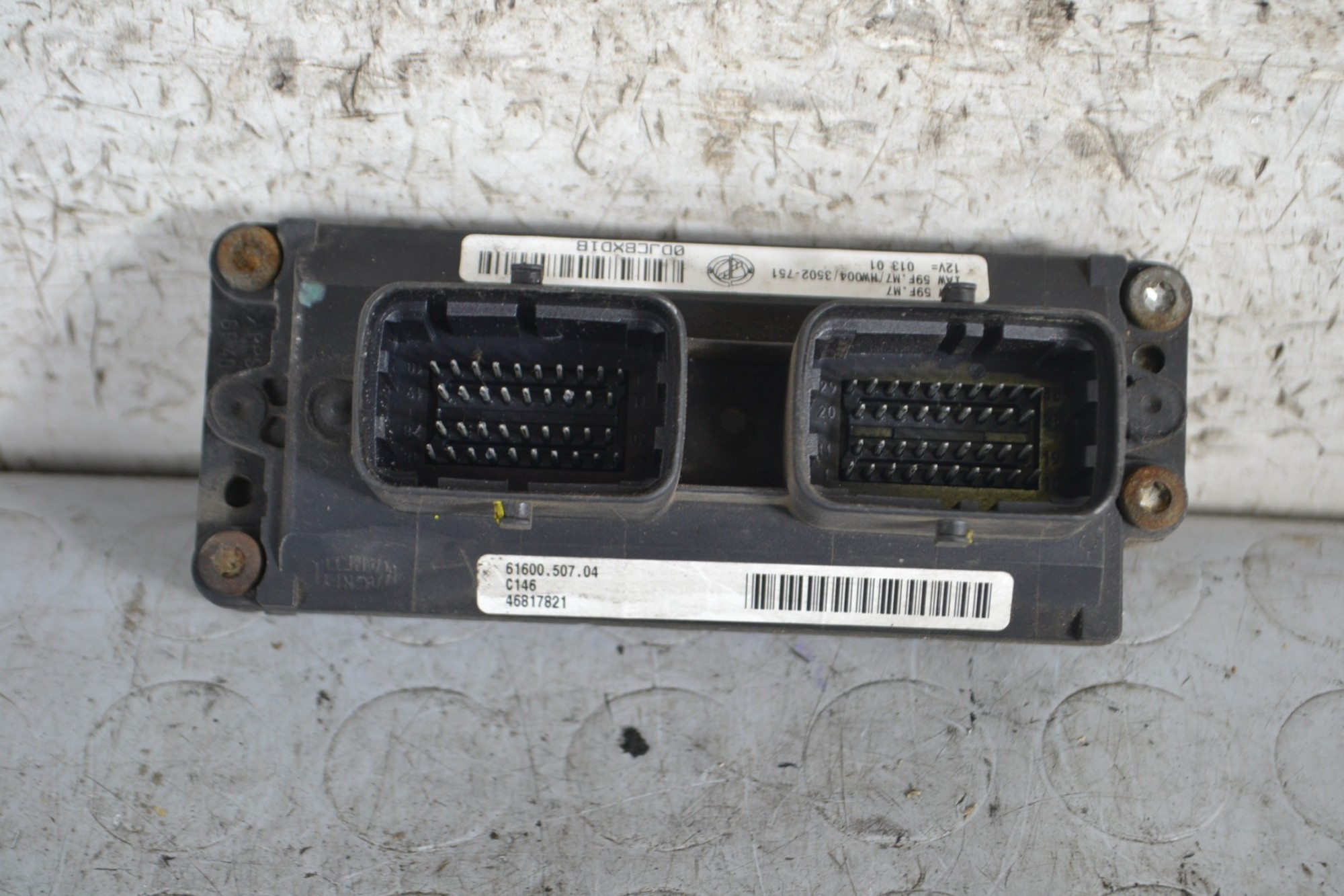 Centralina ECU Fiat Seicento dal 2000 al 2010 Cod 46817821  1671638605982