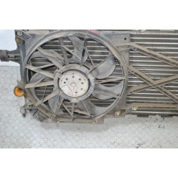 Pacco radiatori + elettroventola Opel Astra G Dal 1998 al 2006 Cod 90570739  1672146657722