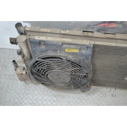 Pacco radiatori + elettroventola Opel Astra G Dal 1998 al 2006 Cod 90570739  1672146657722