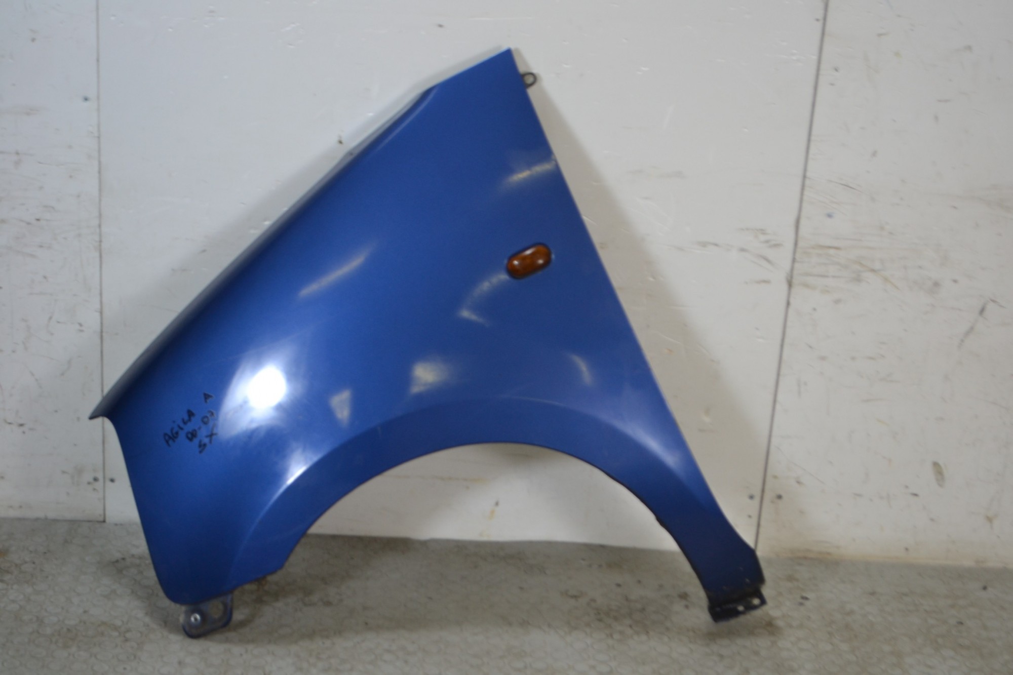 Parafango anteriore SX Opel Agila A Dal 2000 al 2007 Colore blu  1672303786487