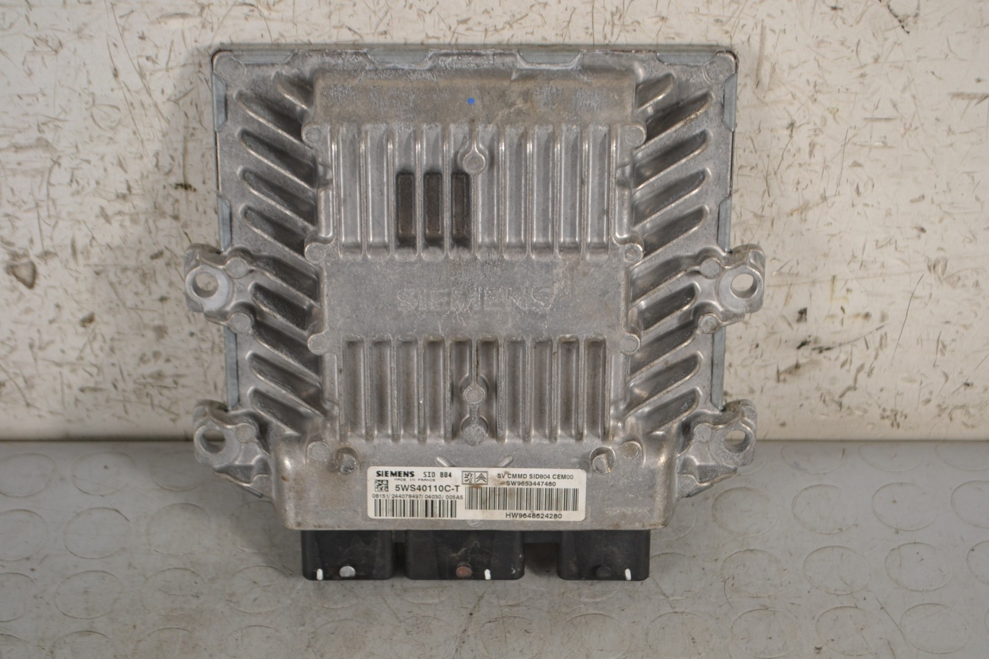 Centralina ECU Citroen C3 1.4 Dal 2002 al 2009 Cod 5WS40110C-T  1673600251395