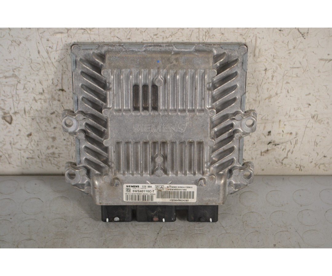 Centralina ECU Citroen C3 1.4 Dal 2002 al 2009 Cod 5WS40110C-T  1673600251395