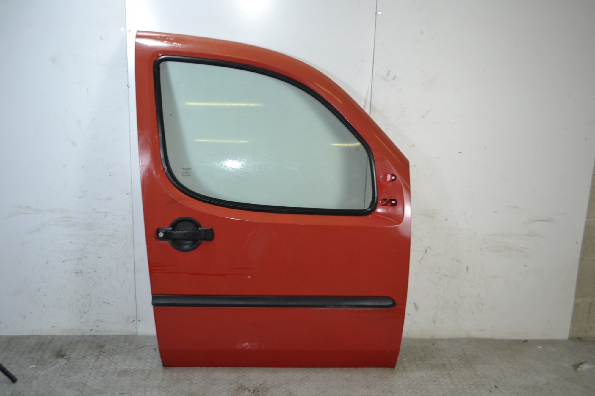 Portiera sportello anteriore DX Fiat Doblo Dal 2000 al 2009 Rosso  1673953416175