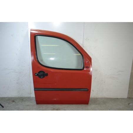 Portiera sportello anteriore DX Fiat Doblo Dal 2000 al 2009 Rosso  1673953416175