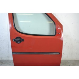 Portiera sportello anteriore DX Fiat Doblo Dal 2000 al 2009 Rosso  1673953416175