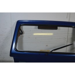 Portellone bagagliaio posteriore Fiat Panda Young Dal 1980 al 2003 BLU  1673954786789