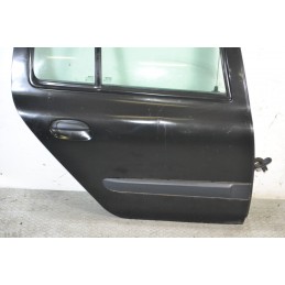 Portiera sportello posteriore DX Renault Clio II Dal 2002 al 2012 Nero  1674028026930